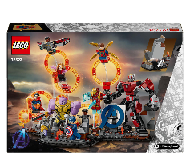 LEGO Marvel 76323 Avengers Koniec gry - ostateczna bitwa - 1308224 - zdjęcie 5